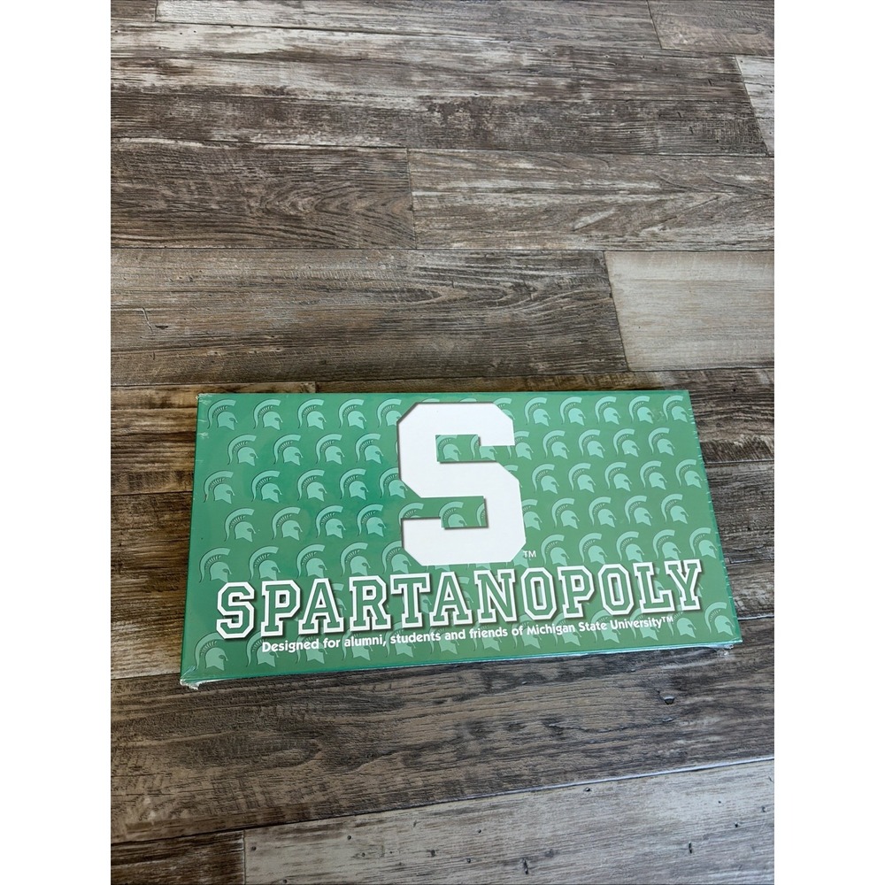 Michigan State University Spartanopoly Board Game SEALED New Graduation Gift